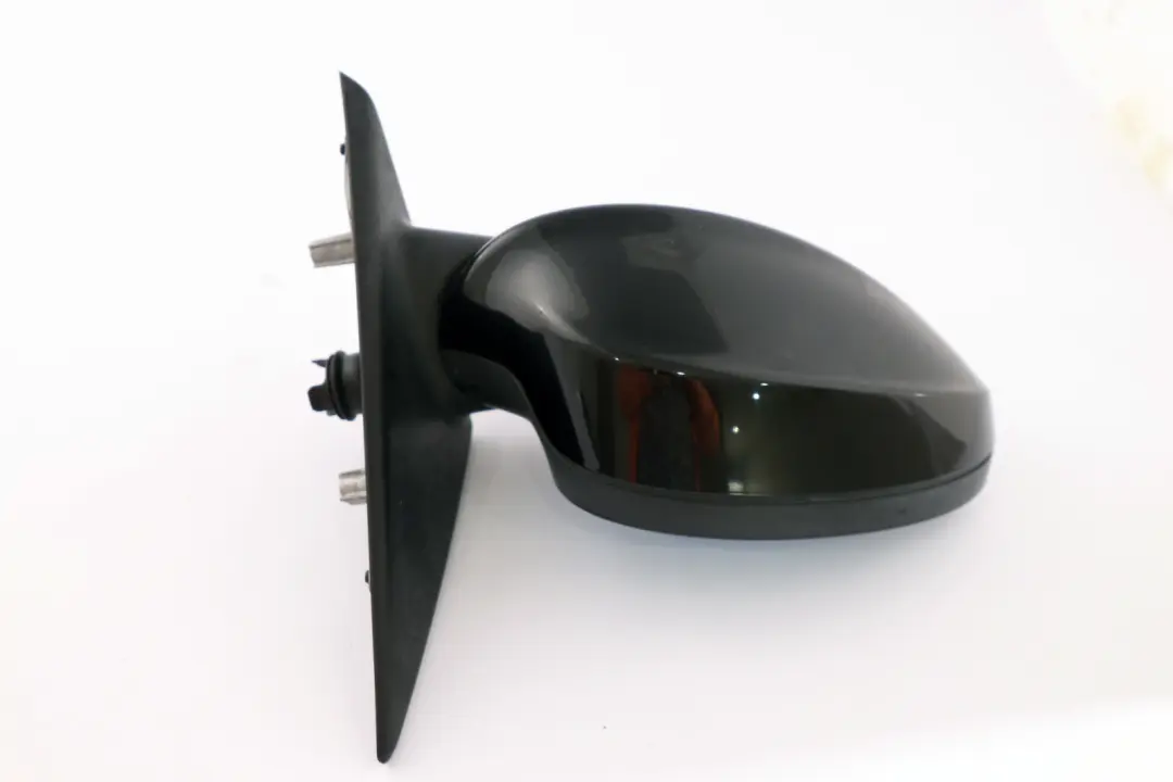 BMW 3 Series 6 E90 E91 Heated Right Wing Mirror O/S Black Sapphire Metallic 475