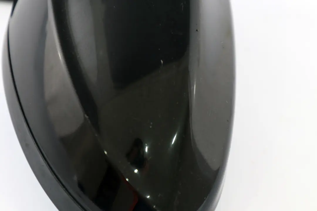 BMW 3 Series 6 E90 E91 Heated Right Wing Mirror O/S Black Sapphire Metallic 475