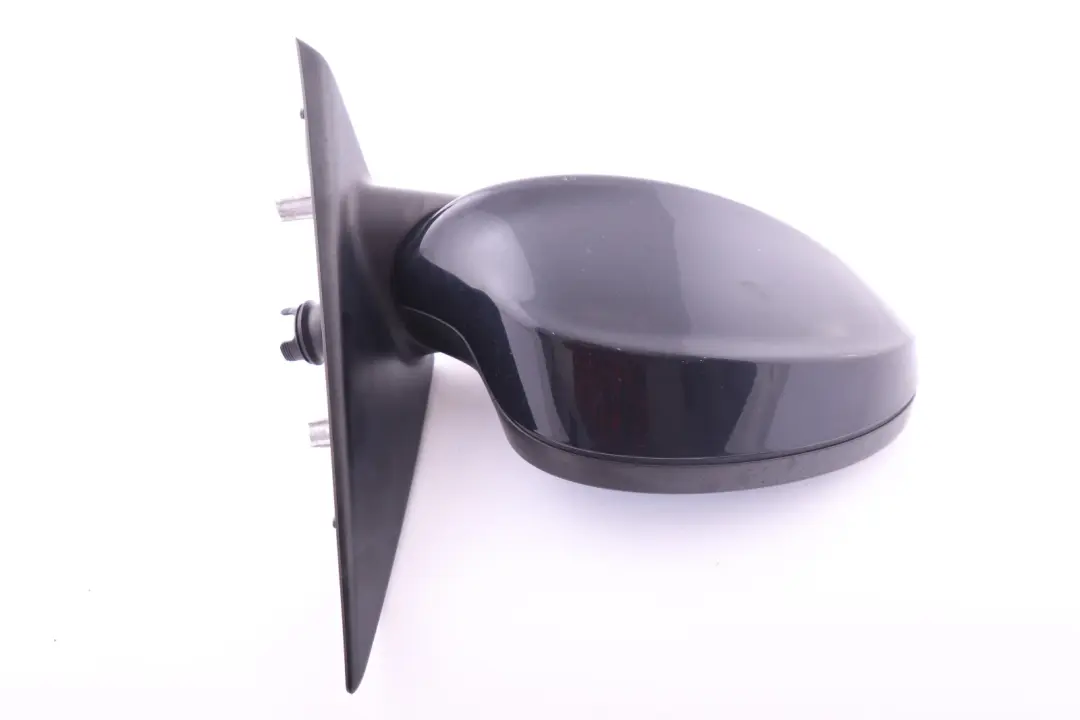 BMW 3 Series 1 E90 E91 Heated Right Driver Wing Mirror O/S Carbonschwarz