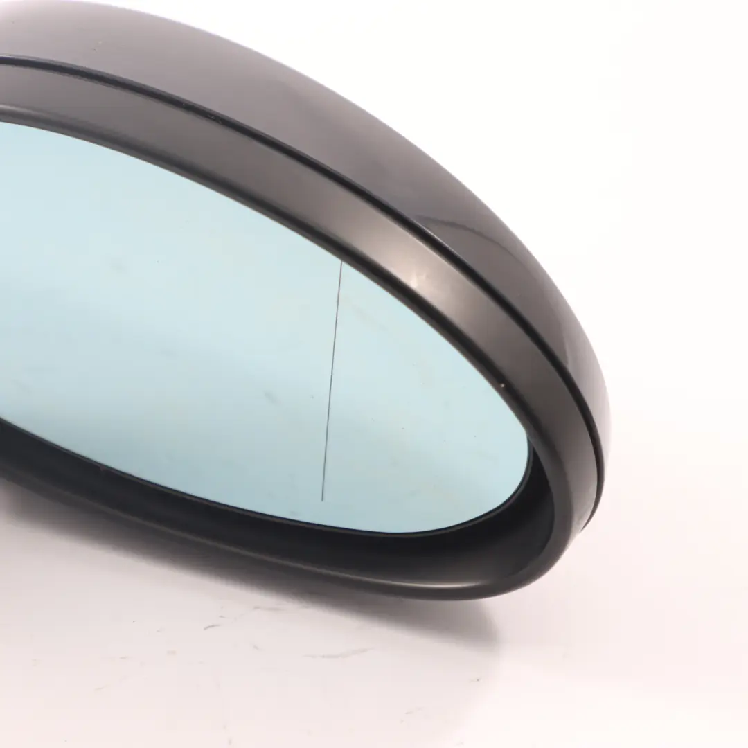 Wing Mirror BMW E90 E91 Heated Right Driver O/S Door Outside Carbon Black - 416