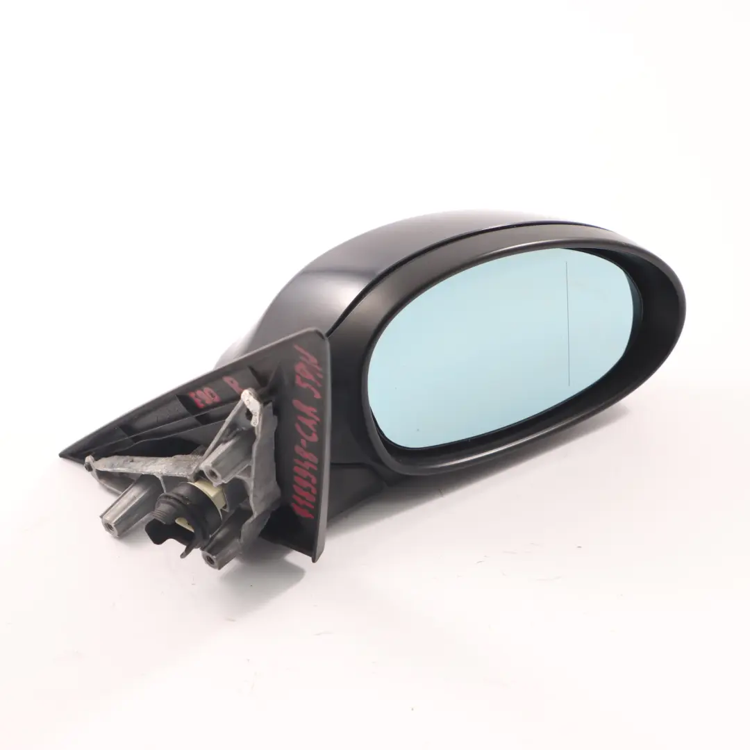 Wing Mirror BMW E90 E91 Heated Right Driver O/S Door Outside Carbon Black - 416