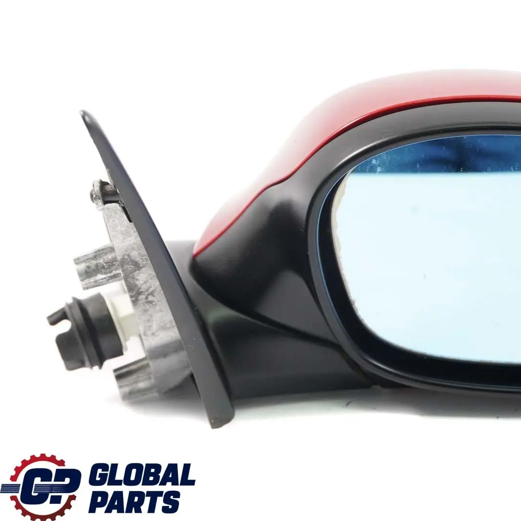 BMW 3 Series E90 E91 Heated Right Wing Mirror O/S Karmesinrot Karmesin Red A61