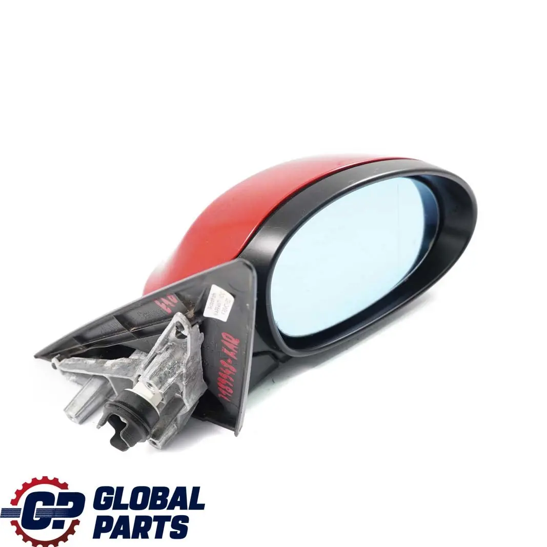 BMW 3 Series E90 E91 Heated Right Wing Mirror O/S Karmesinrot Karmesin Red A61