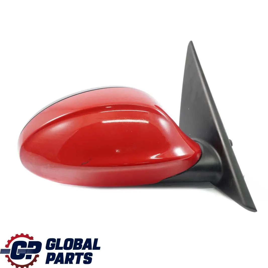 BMW 3 Series E90 E91 Heated Right Wing Mirror O/S Karmesinrot Karmesin Red A61