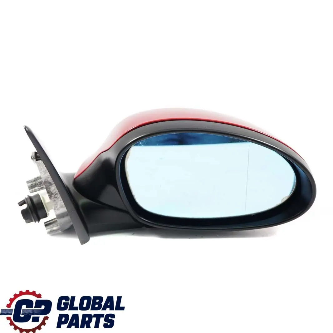 BMW 3 Series E90 E91 Heated Right Wing Mirror O/S Karmesinrot Karmesin Red A61