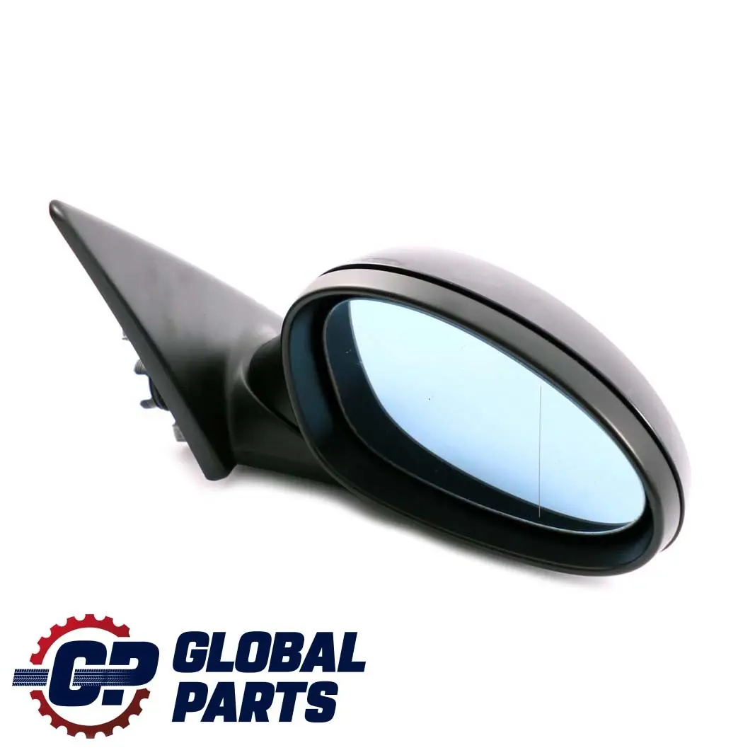 BMW 3 Series 2 E90 E91 Heated Right O/S Wing Mirror Monacoblau Blue Metallic