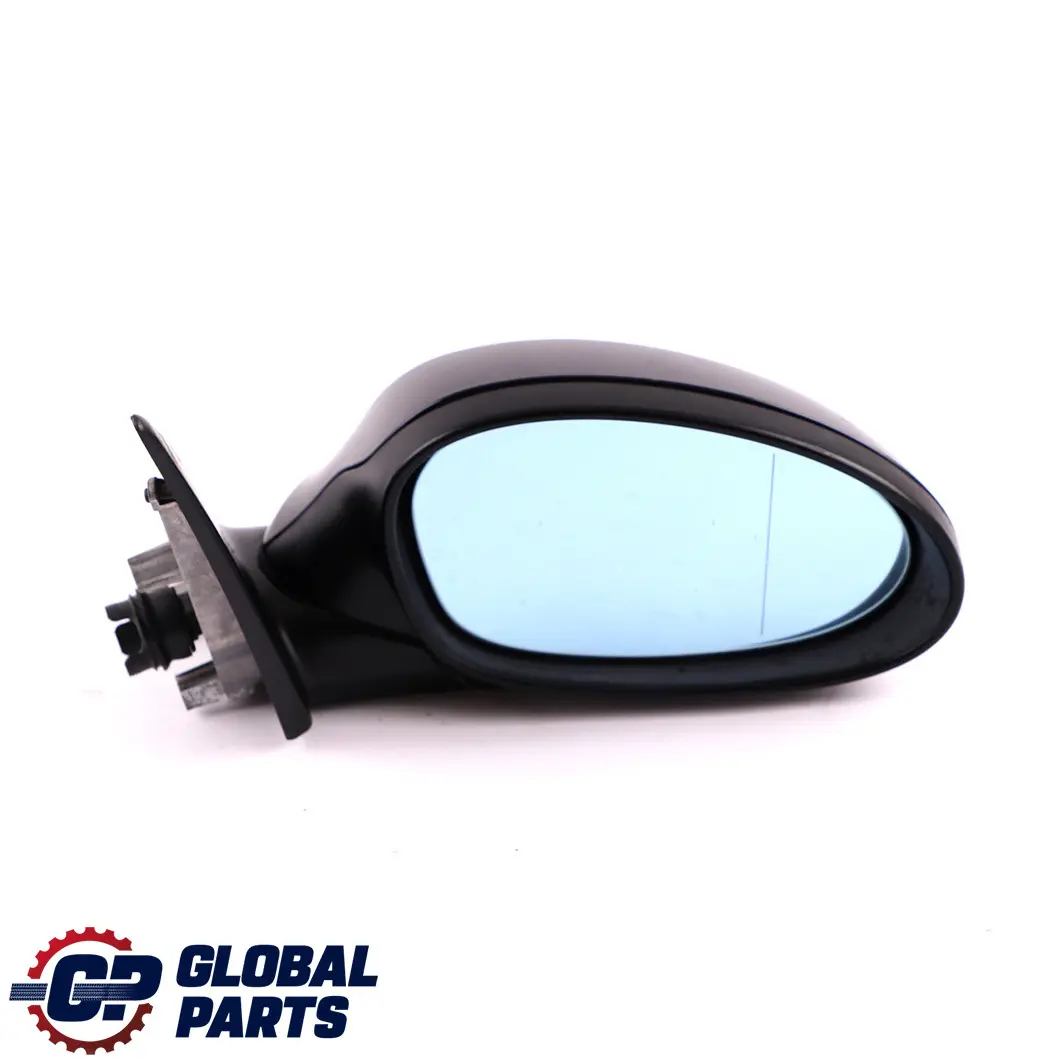 BMW 3 Series 6 E90 E91 Heated Right O/S Wing Mirror Monacoblau Monaco Blue A35