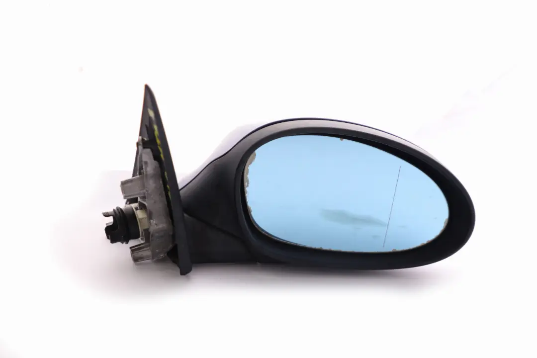 BMW 3 Series 3 E90 E91 Heated Right Wing Mirror O/S Montegoblau Montego Blue