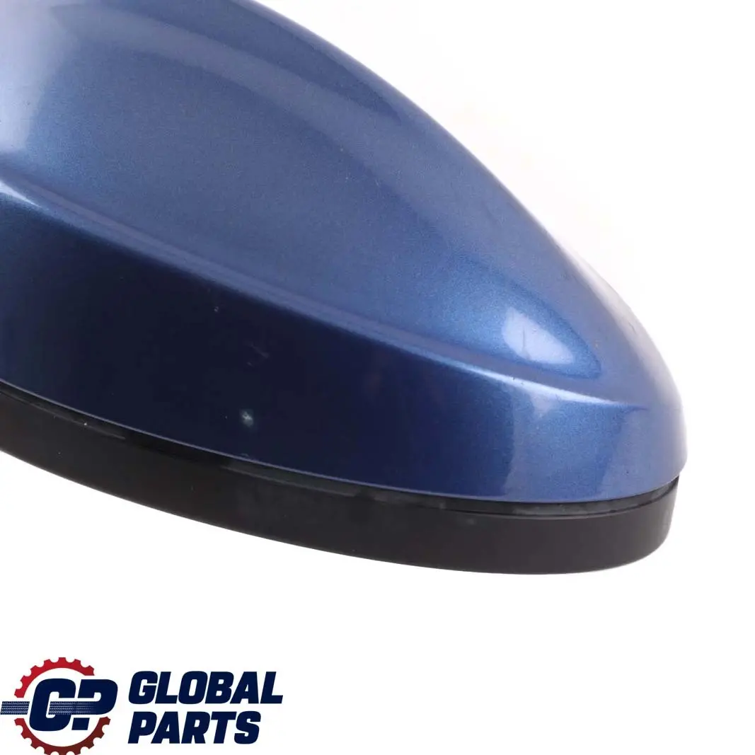 BMW 3 Series 4 E90 E91 Heated Right Wing Mirror O/S Montegoblau Montego Blue