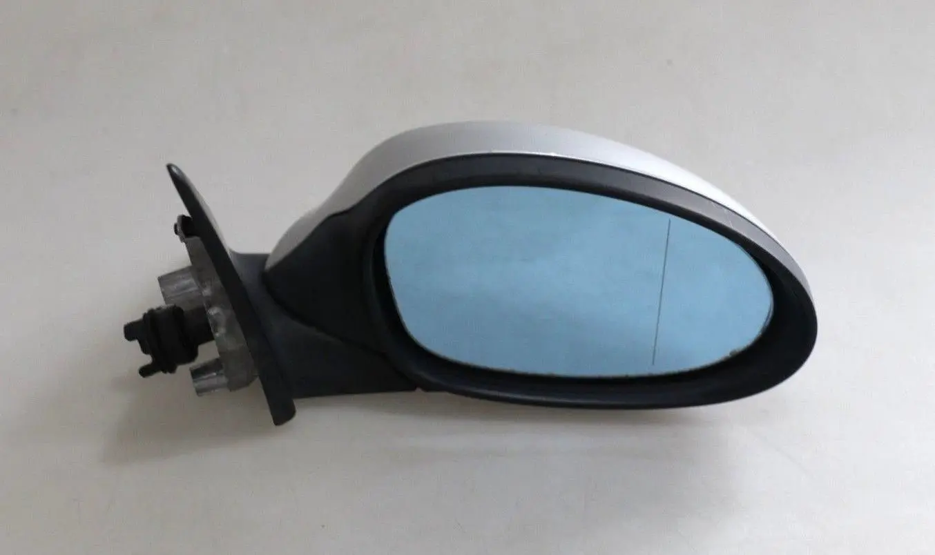 BMW 3 Series E90 E91 Heated Right Wing Mirror O/S Titansilber Titan Silver 354