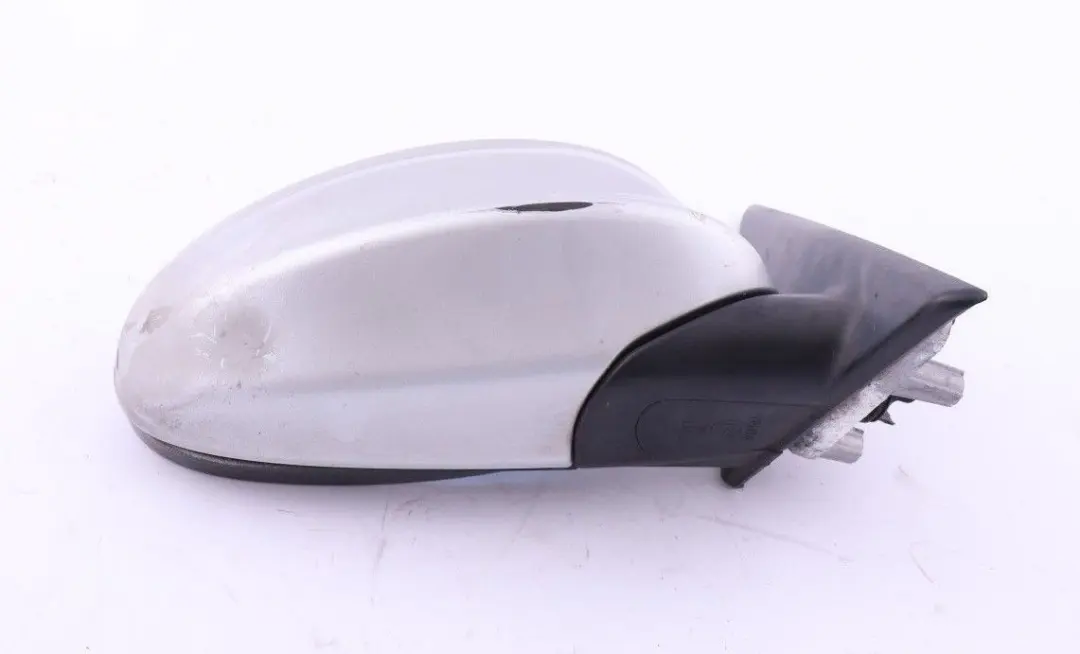 BMW 3 Series E90 E91 Heated Right Wing Mirror O/S Titansilber Titan Silver 354