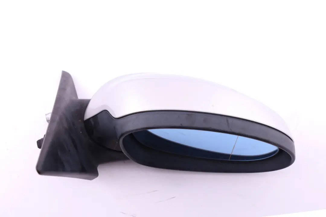 BMW 3 Series 7 E90 E91 Heated Right Wing Mirror O/S Titansilber Titan Silver 35