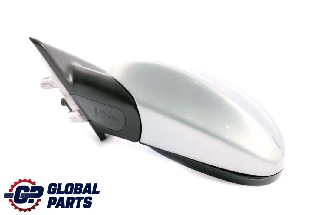 BMW 3 Series E90 E91 Power Fold Heated Left Wing Mirror N/S Arktis Arctic A34