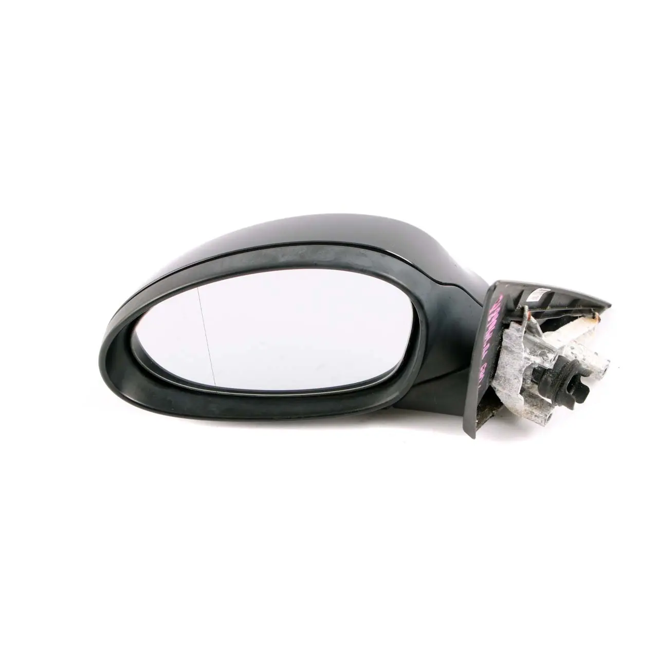 Wing Mirror BMW E90 E91 Power Fold Heated Left N/S Black Sapphire Metallic 475