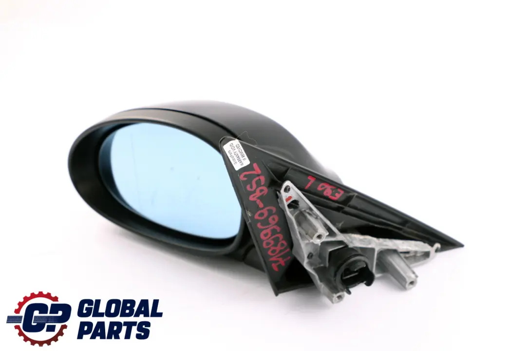 BMW 3 Series 2 E90 E91 Power Fold Heated Left Wing Mirror N/S Black Sapphire