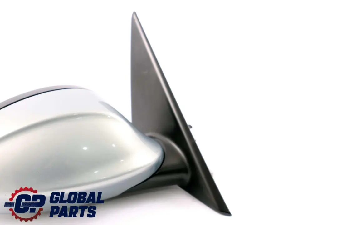 BMW 3 Series 2 E90 E91 Power Fold Heated Wing Mirror Right O/S Arktis Metallic