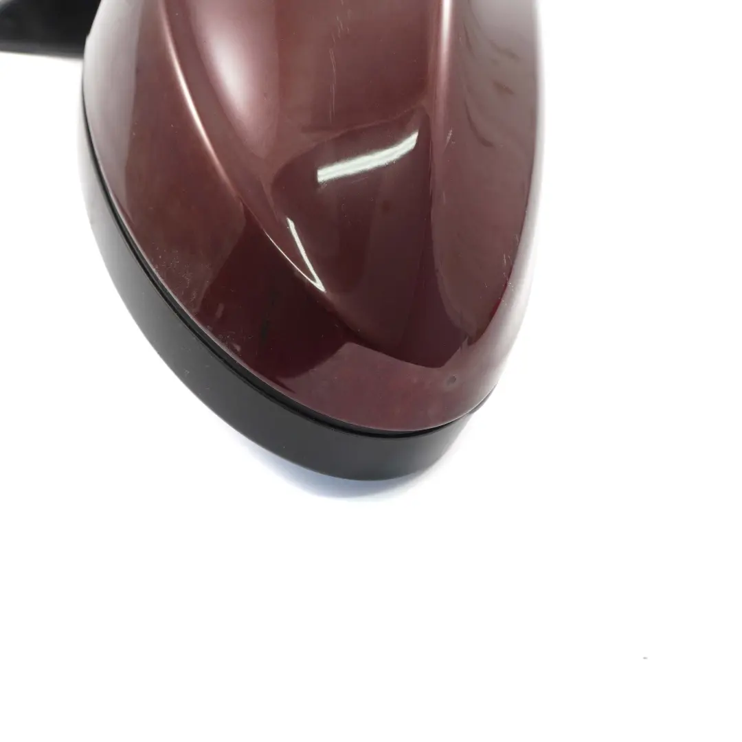 Wing Mirror BMW E90 E91 Power Fold Heated Right O/S Barberarot Barbera Red  A39