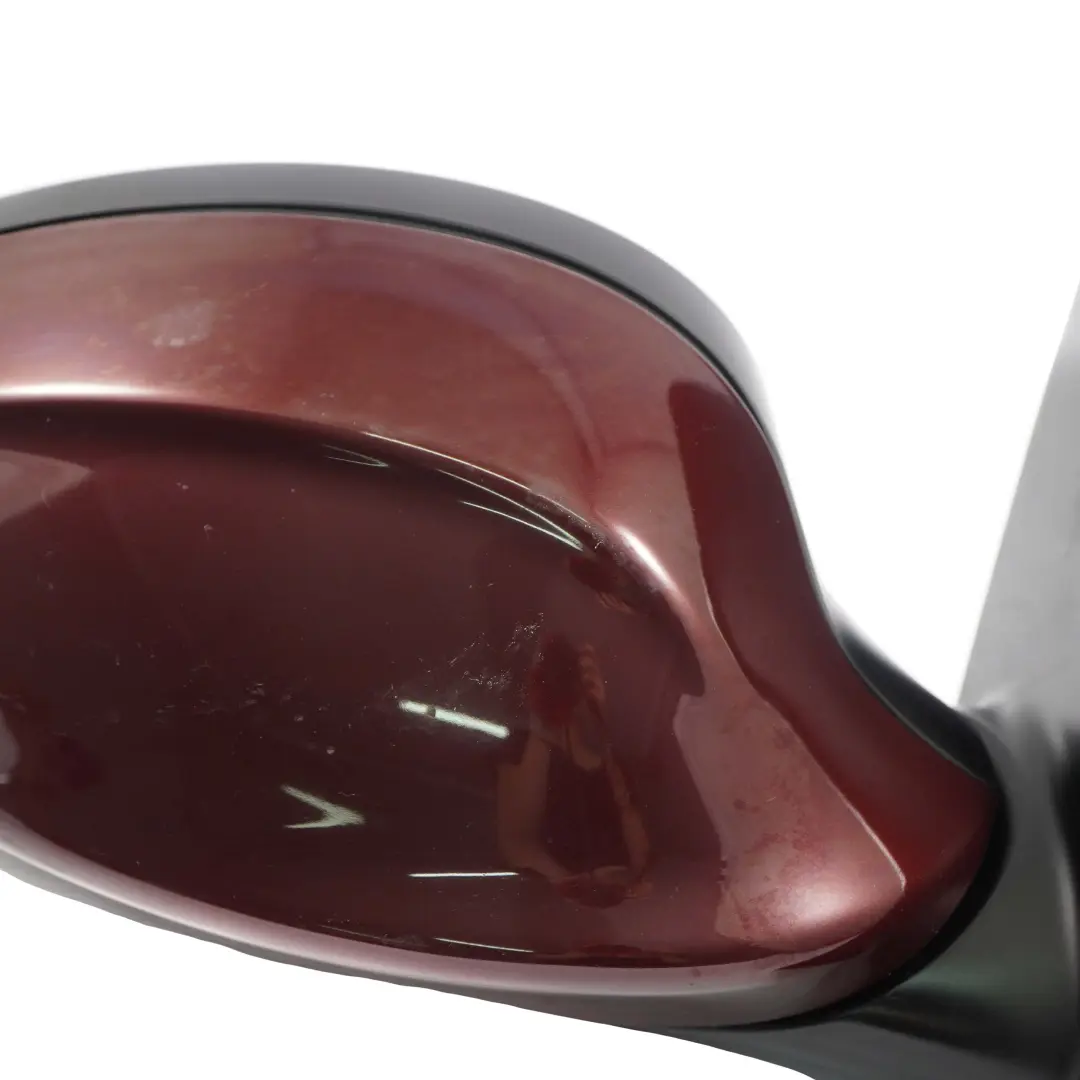 Wing Mirror BMW E90 E91 Power Fold Heated Right O/S Barberarot Barbera Red  A39