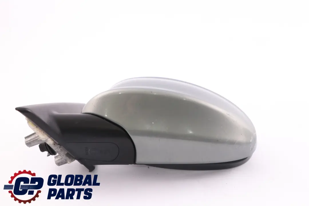 BMW 3 Series E90 E91 Power Fold Auto Dip Left Wing Mirror N/S Arktis Metallic