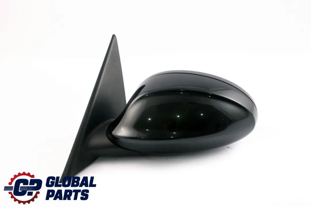 BMW 3 Series 1 E90 E91 Power Fold Auto Dip Left Wing Mirror N/S Black Sapphire