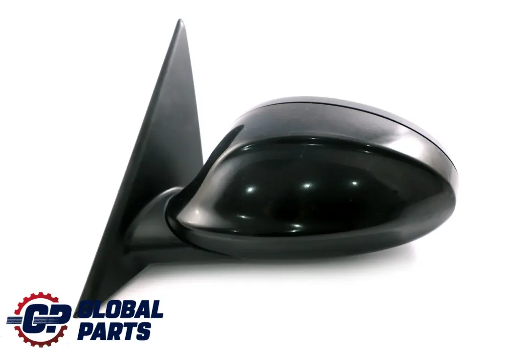 BMW 3 Series 2 E90 E91 Power Fold Auto Dip Left Wing Mirror N/S Black Sapphire