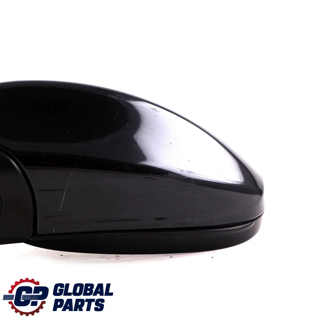 BMW 3 Series 3 E90 E91 Power Fold Auto Dip Left Wing Mirror N/S Black Sapphire