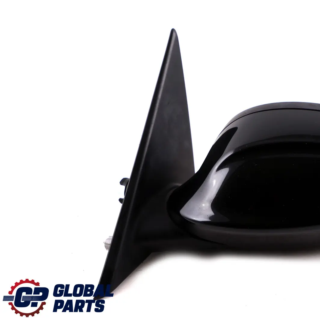 BMW 3 Series 3 E90 E91 Power Fold Auto Dip Left Wing Mirror N/S Black Sapphire