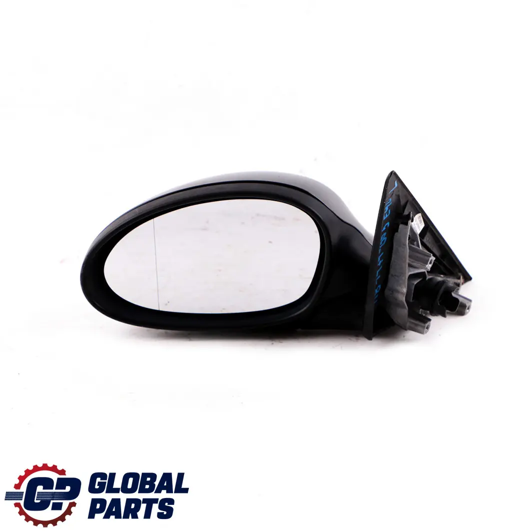 BMW 3 Series 3 E90 E91 Power Fold Auto Dip Left Wing Mirror N/S Black Sapphire