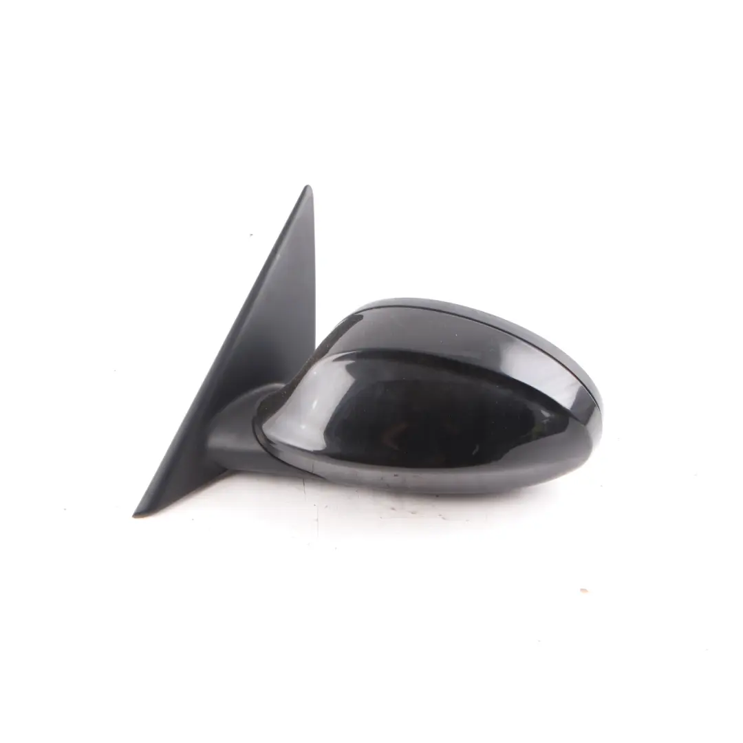 Wing Mirror BMW E90 E91 Auto Dip Door Left N/S Outside Carbonschwarz Black 416