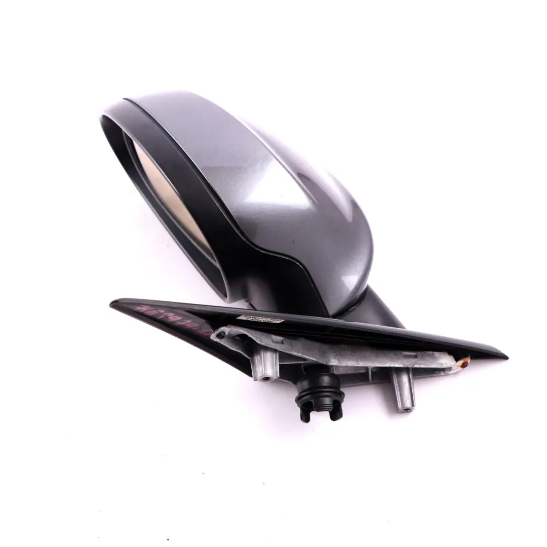 BMW 3 E90 E91 Power Fold Auto Dip Left Wing Mirror N/S Sparkling Graphite A22