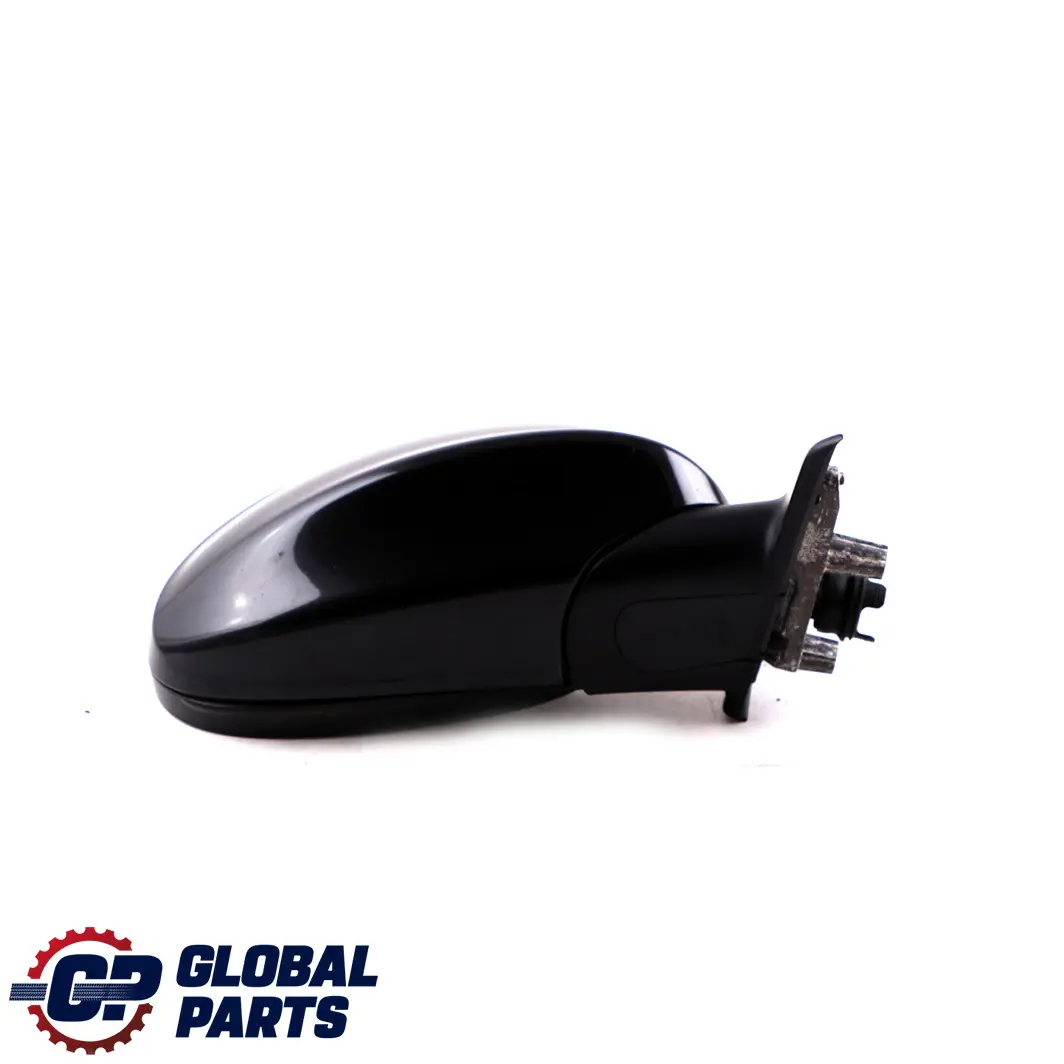 BMW 3 Series 1 E90 E91 Right Wing Mirror O/S Black Sapphire Metallic - 475