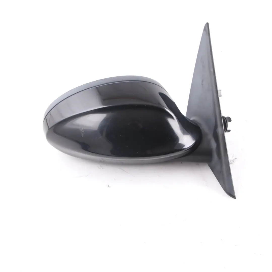 Wing Mirror BMW E90 E91 Door Right O/S Outside Black Sapphire Metallic - 475