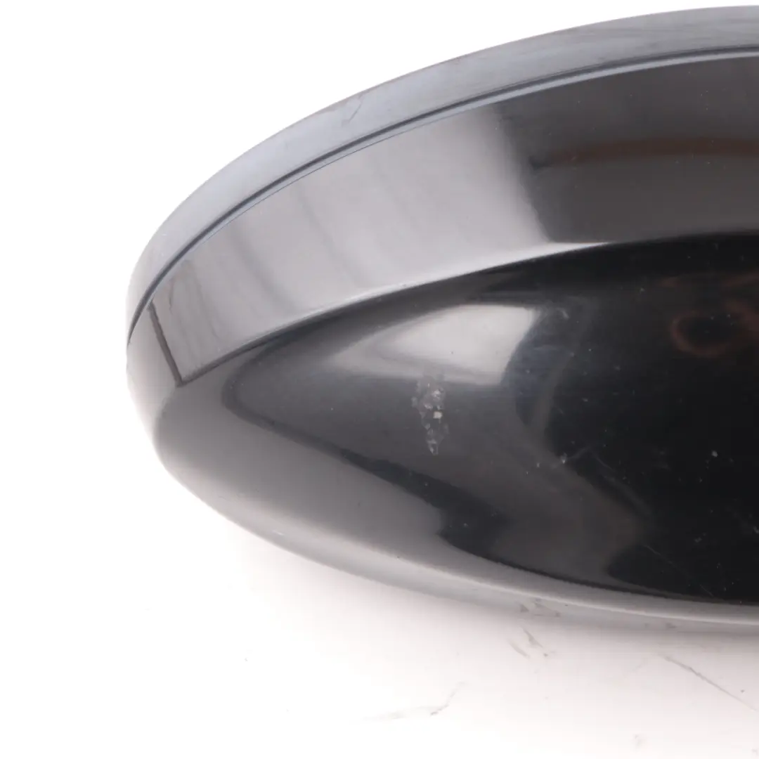 Wing Mirror BMW E90 E91 Door Right O/S Outside Black Sapphire Metallic - 475