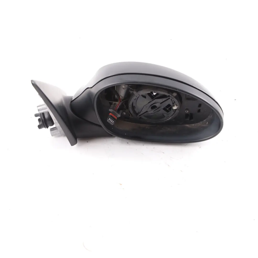 Wing Mirror BMW E90 E91 Auto Dip Door Right O/S Outside Carbonschwarz Black 416