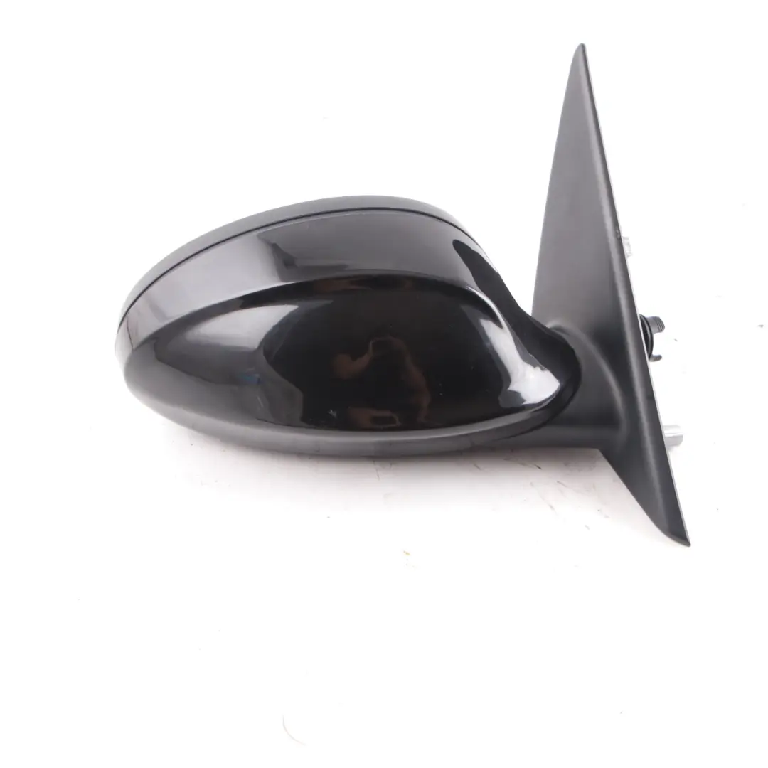 Wing Mirror BMW E90 E91 Auto Dip Door Right O/S Outside Carbonschwarz Black 416