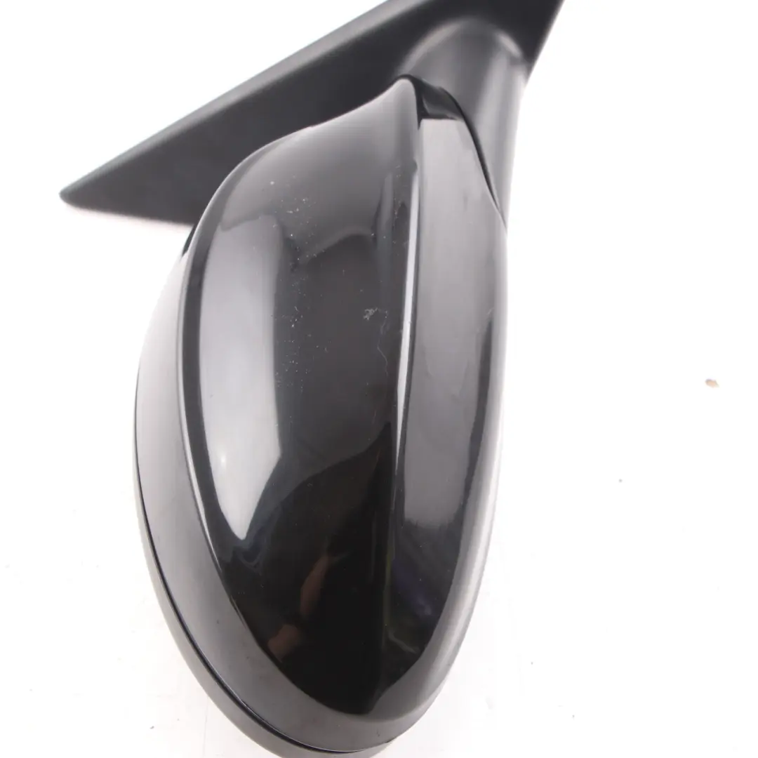 Wing Mirror BMW E90 E91 Auto Dip Door Right O/S Outside Carbonschwarz Black 416