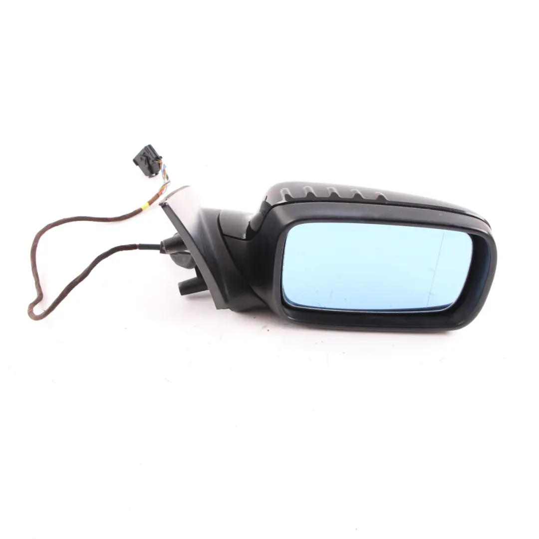 Wing Mirror BMW E65 E66 Heated Right Door O/S Black Sapphire Metallic 475