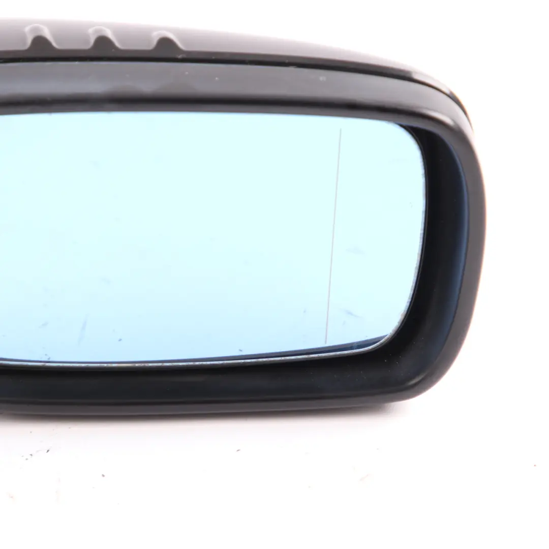 Wing Mirror BMW E65 E66 Heated Right Door O/S Black Sapphire Metallic 475