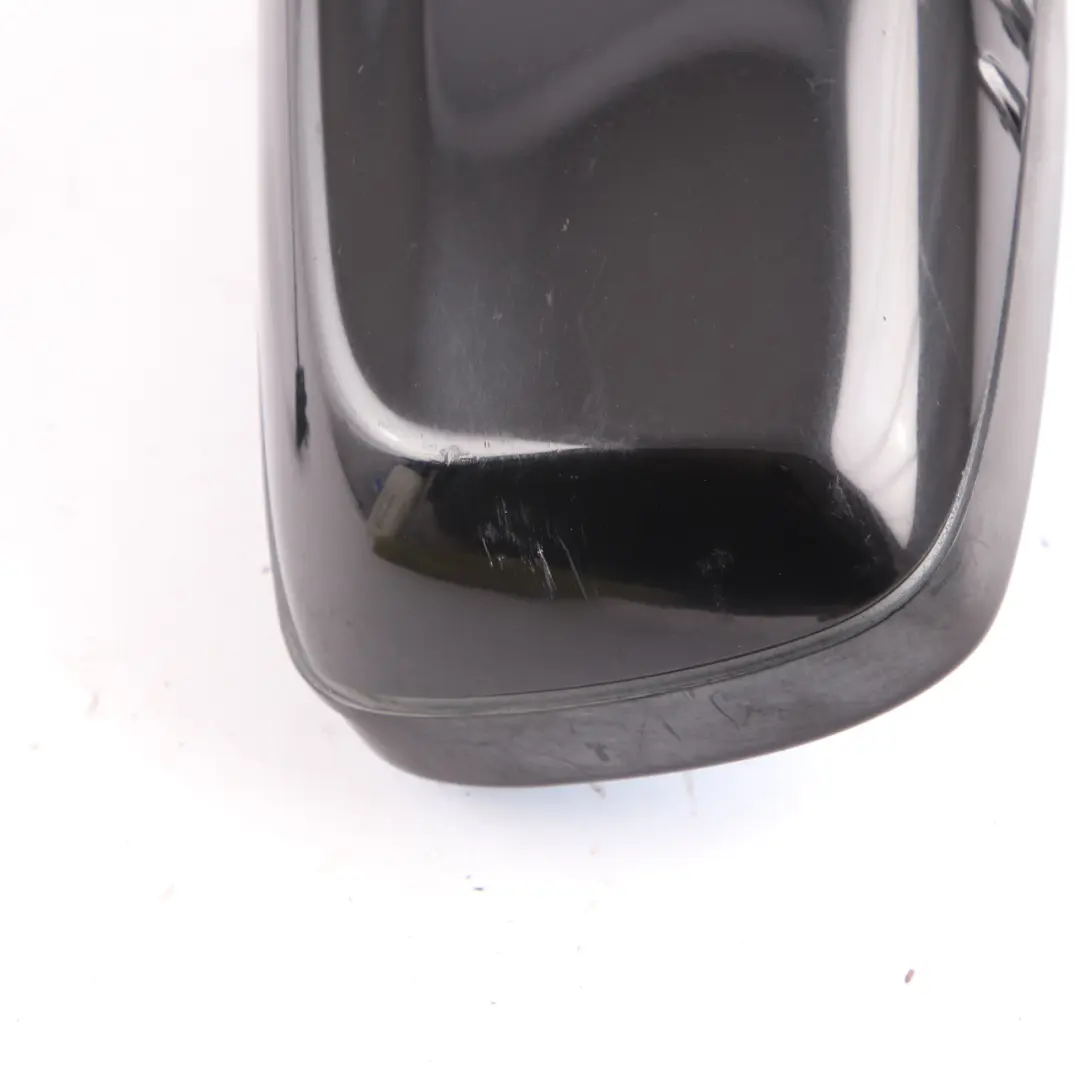 Wing Mirror BMW E65 E66 Heated Left Door N/S Black Sapphire Metallic 475