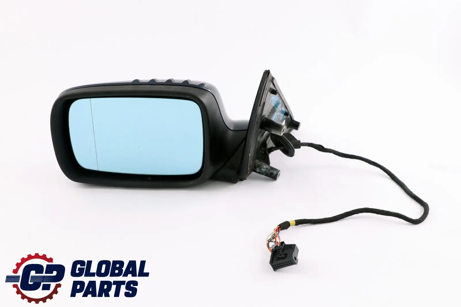 BMW 7 Series E65 E66 High Gloss Memory Wing Mirror Left N/S Toledoblau Blue 482