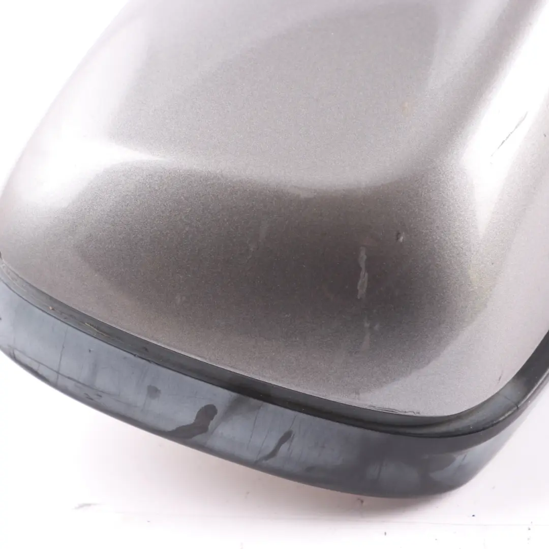 BMW E65 Wing Mirror Auto Dip Heated Door Right O/S Outside Sterlingrau Grey 472