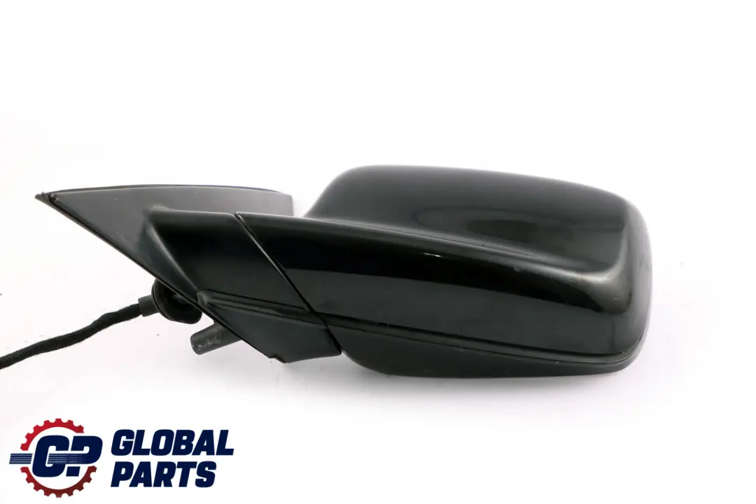 BMW 7 Series E65 Power Fold Auto Dip Heated Wing Mirror Left N/S Black Sapphire