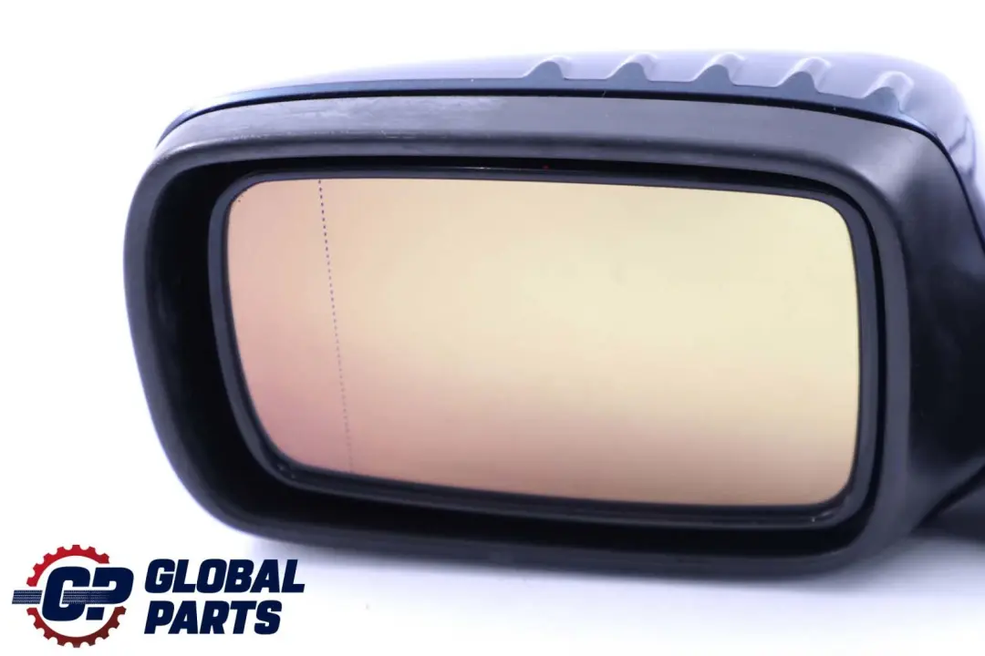 BMW 7 Series E65 Power Fold Auto Dip Wing Mirror Left N/S Toledoblau Blue 482