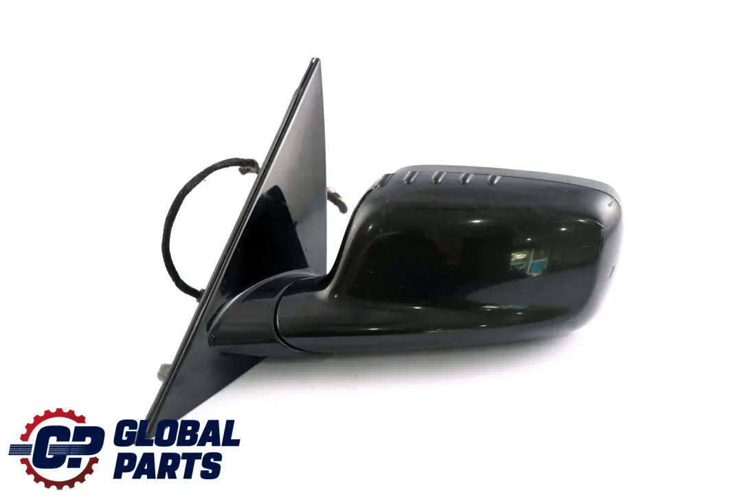 BMW 7 Series E65 E66 High Gloss Auto Dip Wing Mirror Left N/S Black Sapphire