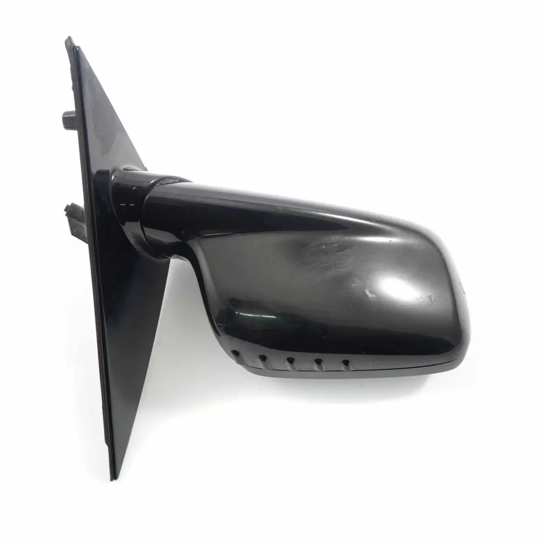 Wing Mirror BMW E65 E66 High Gloss Auto Dip Right O/S Schwarz 2 Black 668