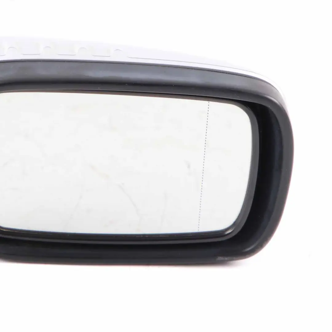 BMW 7 E65 E66 High Gloss Auto Dip Wing Mirror Right O/S Titansilber Silver 354