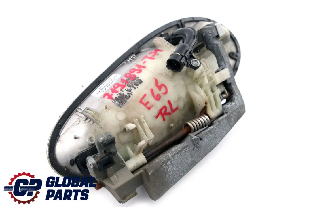 Outer Door Handle Opener Rear Left N/S Titan Silber 354 BMW 7 Series 1 E65 E66 - SKU rhd-7191891-TS1 - Part number 7191891
