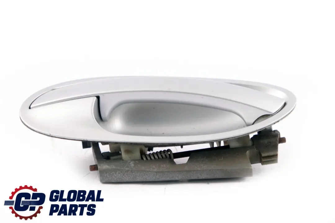 Outer Door Handle Opener Rear Left N/S Titan Silber 354 BMW 7 Series 1 E65 E66 - SKU rhd-7191891-TS1 - Part number 7191891