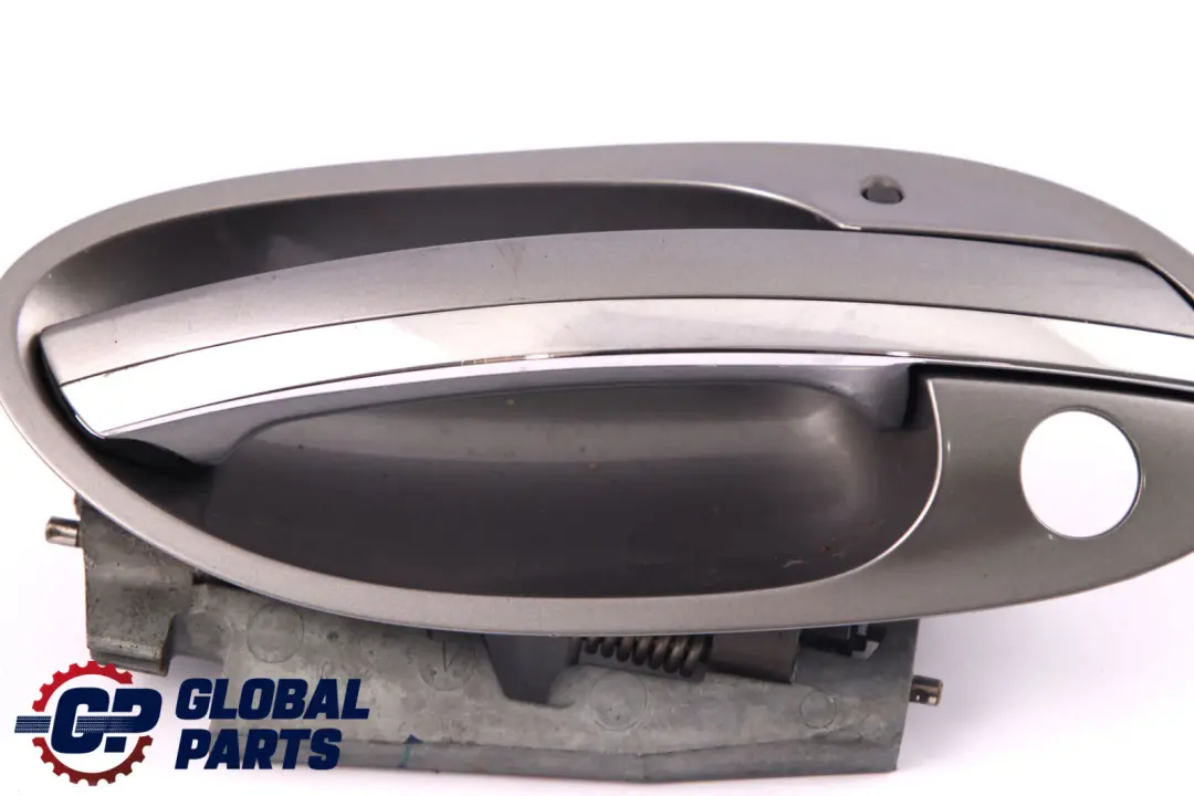 BMW 7 Series E65 Front Right Grab Handle Door Opener O/S Sterlinggrau Metallic