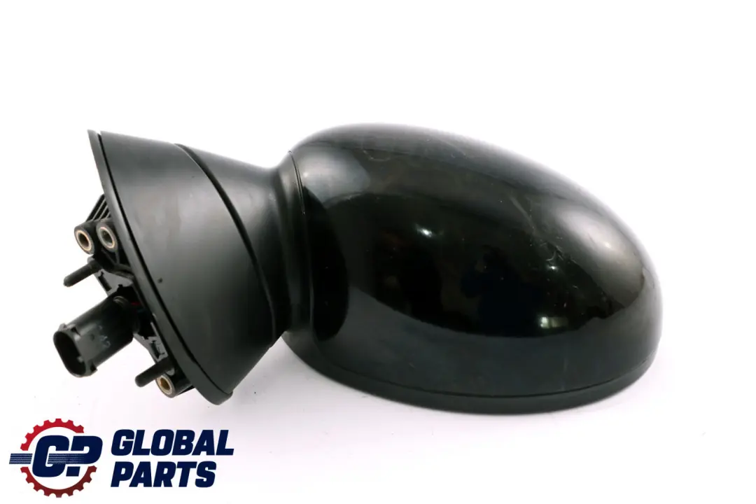 BMW Mini 3 R50 R53 Heated Left Door Wing Mirror N/S Astro Black Metallic A25